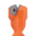 Orange Fox, Kunststoffbohrer, 38 mm